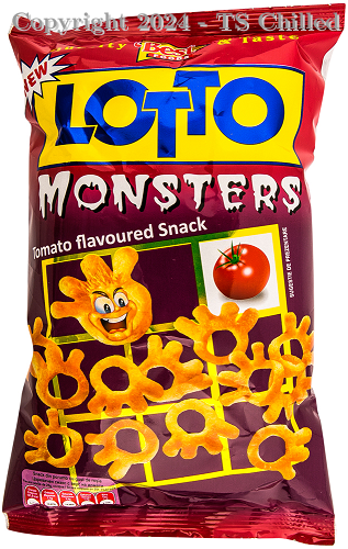 LOTTO MONSTERS SNACK 24X75G