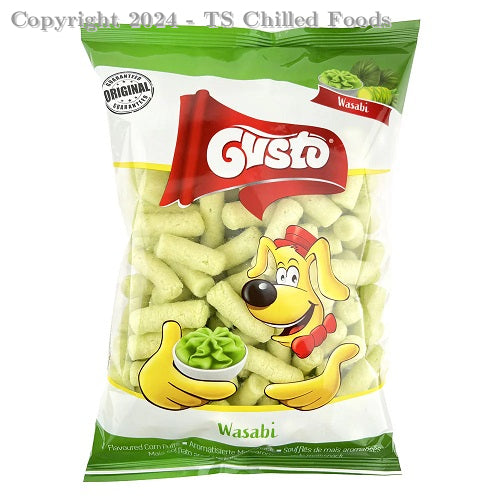 GUSTO WASABI CORN PUFF 9X80G