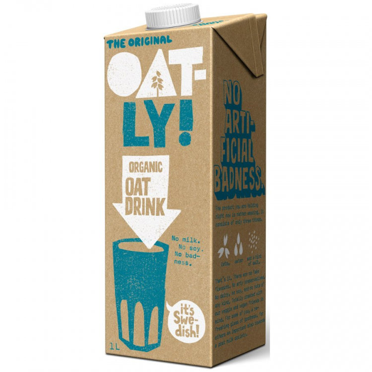 OATLY OAT DRINK ORGANIC  6X1L