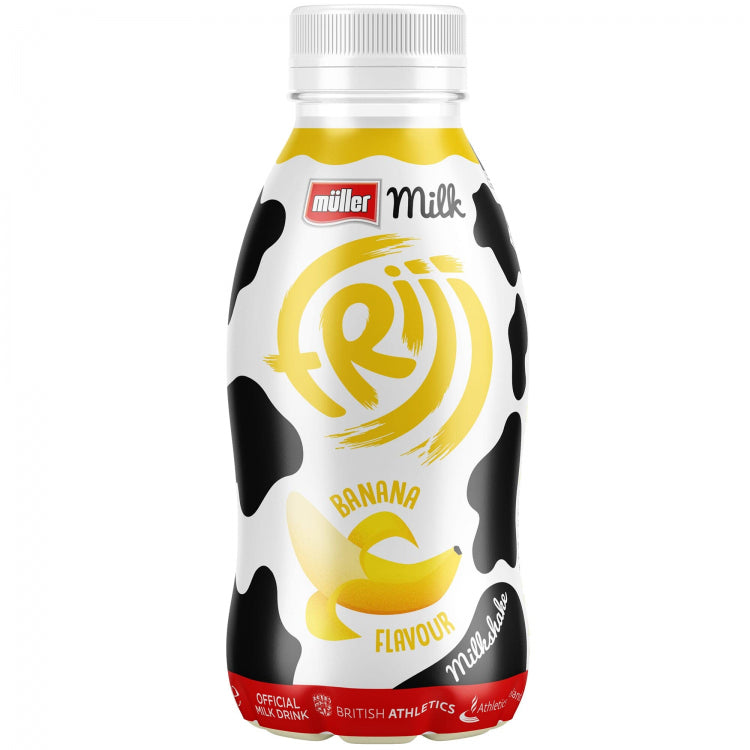 FRIJJ MILKSHAKE BANANA 12X330ML