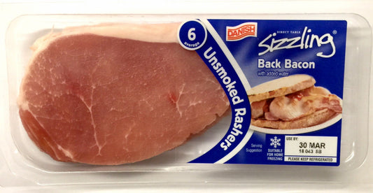BA CA BACON  UNSMOKED BACON 150G PM 1.79