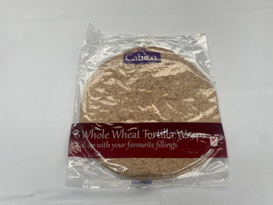 CABICO 6 TORTILLA WRAPS (WHOLEWHEAT)