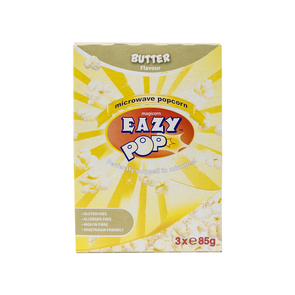 EAZY POPCORN BUTTER 16X3X85G