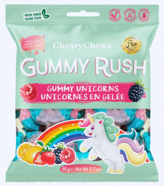 GUMMY RUSH GUMMY UNICORS 12X90G (HALAL)