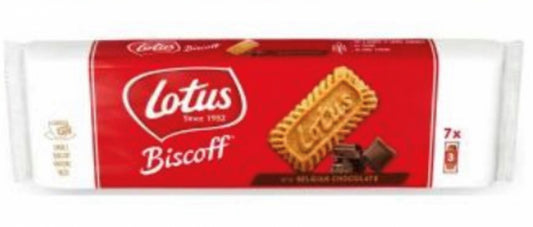 LOTUS BISCOFF BISCUIT WITH BELGIUM CHOC 12X154G