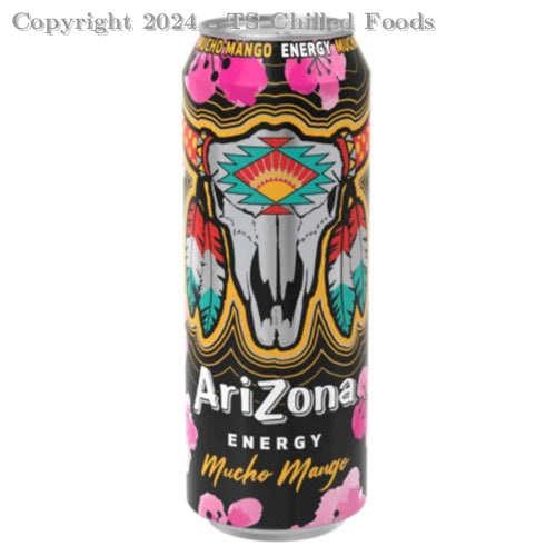 ARIZONA CANS ENERGY MANGO12X500ML