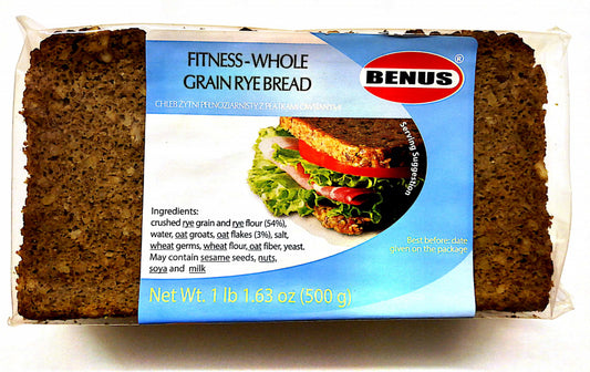 BENUS WHOLEMEAL FITNESS BREAD (12)