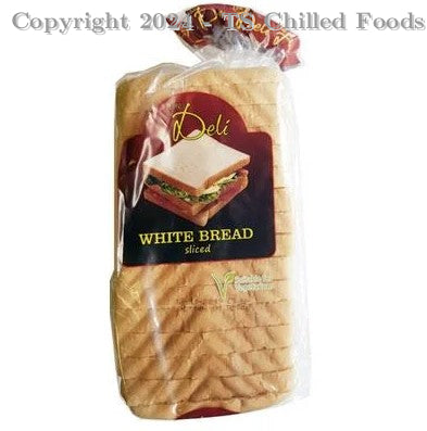 DELI SLICED LOAF WHITE BREAD 460G