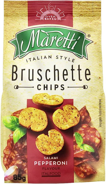 BRUSCHETTE SALAMI PEPPERONI 15X70G