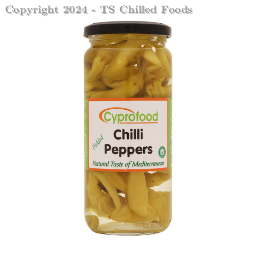 DS CYPROFOOD PICKLED CHILLI PEPPERS JAR 6X500g