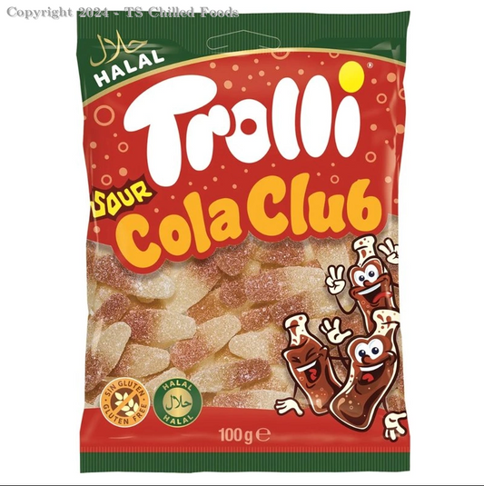 TROLLI COLA CLUB BAGS 30x100g (HALAL)
