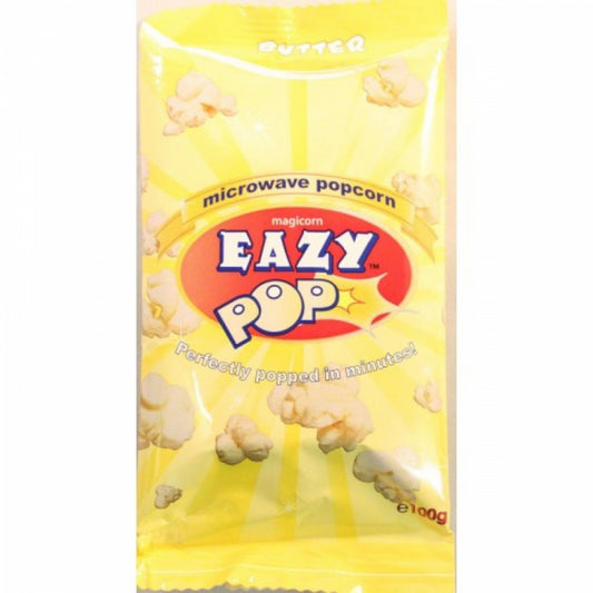 EAZY POPCORN MICROWAVE BUTTER 16X85G (YELLOW)