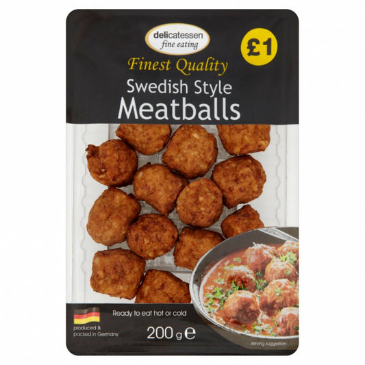 BN  DELICATESSEN TIKKA MEATBALLS CHIK 200G PM 1.00 (80)(NO RETURN)