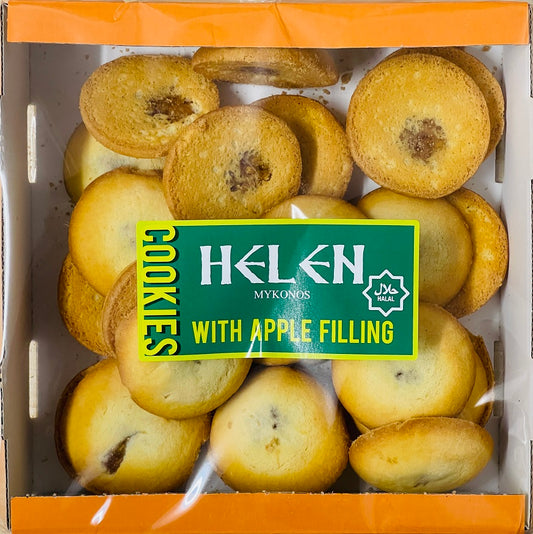HELEN MYKONOS COOKES W/ APPLE FILLING 400G