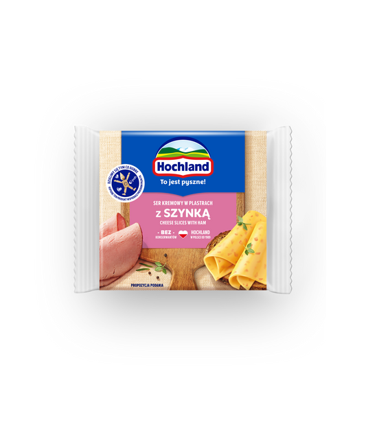 AA HOCHLAND SLICES WITH HAM 130G (SZYNKA) PM 2.19