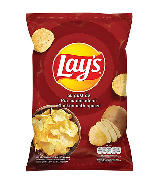 LAYS CHICKEN AND SPICES 125GX21