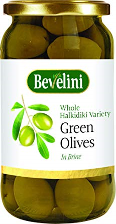 BEVELINI PITTED GREEN OLIVE 12X340G