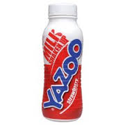 YAZOO STRAWB  MILK SHAKE 400MLX10