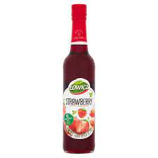 GR LOWICZ SYRUP STRAWBERRY  6 X 400 ML